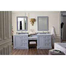 Load image into Gallery viewer, James Martin De Soto 94&quot; Silver Gray Double Vanity Set