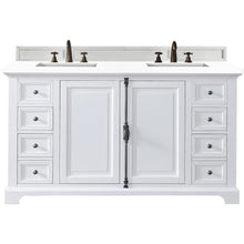 Load image into Gallery viewer, James Martin Providence 60&quot; Bright White Double Vanity- James Martin