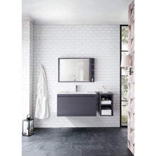 Load image into Gallery viewer, James Martin Milan 35.4&quot; Modern Grey Single Vanity