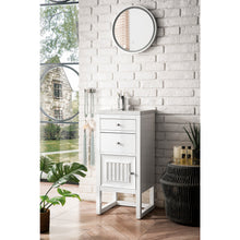 Load image into Gallery viewer, James Martin Athens 15 Cabinet w/ Drawers &amp; Door Glossy White