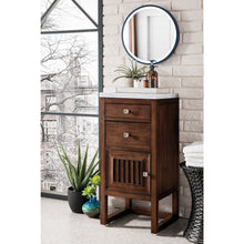 Load image into Gallery viewer, James Martin Athens 15 Cabinet w/ Drawers &amp; Door Mid Century Acacia