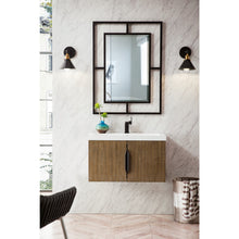 Load image into Gallery viewer, James Martin Columbia 31.5&quot; Latte Oak Single Vanity