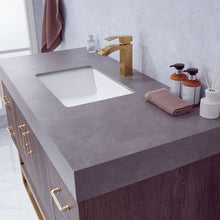 Load image into Gallery viewer, Vinnova Alistair 48&quot; Single Sink Bath Vanity in North Carolina Oak with Grey Sintered Stone Top- Vinnova