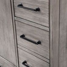 Load image into Gallery viewer, Vinnova Zaragoza 36" Single Sink Bath Vanity in Classical Grey with White Composite Grain Stone Countertop- Vinnova