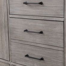 Load image into Gallery viewer, Vinnova Zaragoza 72&quot; Double Sink Bath Vanity in Classical Grey with White Composite Grain Stone Countertop- Vinnova