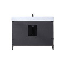 Load image into Gallery viewer, Vinnova Zaragoza 48&quot; Single Sink Bath Vanity in Classical Grey with White Composite Grain Stone Countertop- Vinnova