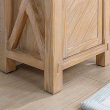 Load image into Gallery viewer, Vinnova Cortes 24&quot; Single Sink Bath Vanity in Weathered Pine with White Drop-In Ceramic Basin- Vinnova