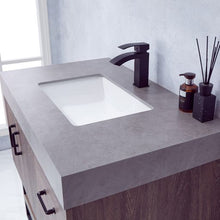 Load image into Gallery viewer, Vinnova Alistair 36B&quot; Single Sink Bath Vanity in North Carolina Oak with Grey Sintered Stone Top- Vinnova