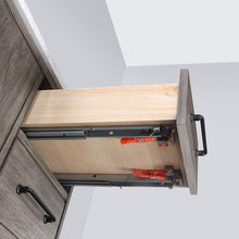 Load image into Gallery viewer, Vinnova Zaragoza 48&quot; Single Sink Bath Vanity in Classical Grey with White Composite Grain Stone Countertop- Vinnova