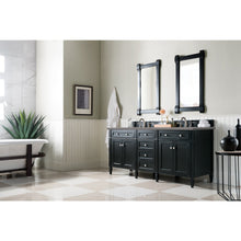 Load image into Gallery viewer, James Martin Brittany 72&quot;  Black Onyx Double Vanity