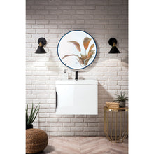 Load image into Gallery viewer, James Martin Columbia 24&quot; Glossy White Single Vanity