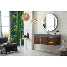 Load image into Gallery viewer, James Martin Mercer Island 48&quot; Coffee Oak - Radiant Gold Single Vanity