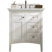 Load image into Gallery viewer, James Martin Palisades 30&quot; Bright White Single Vanity- James Martin