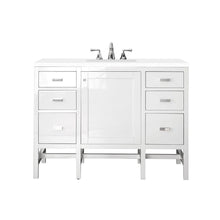 Load image into Gallery viewer, James Martin Addison 48&quot; Glossy White Single Vanity