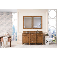 Load image into Gallery viewer, James Martin Brittany 60&quot;  Saddle Brown Double Vanity- James Martin