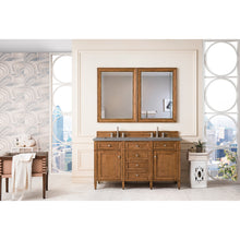 Load image into Gallery viewer, James Martin Brittany 60&quot;  Saddle Brown Double Vanity