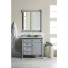 Load image into Gallery viewer, James Martin Brittany 36&quot;  Urban Gray Single Vanity