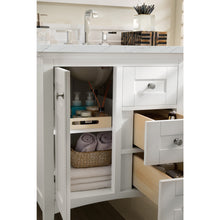 Load image into Gallery viewer, James Martin Palisades 30&quot; Bright White Single Vanity