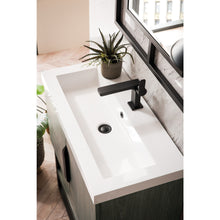 Load image into Gallery viewer, James Martin Columbia 31.5&quot; Ash Gray - Matte Black Single Vanity