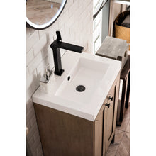 Load image into Gallery viewer, James Martin Chianti 20&quot; Whitewashed Walnut - Matte Black Single Vanity
