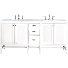 Load image into Gallery viewer, James Martin Addison 72&quot; Glossy White Double Vanity- James Martin