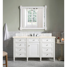 Load image into Gallery viewer, James Martin Brittany 60&quot;  Bright White Single Vanity