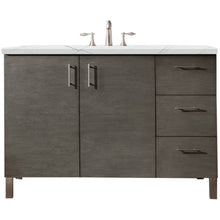 Load image into Gallery viewer, James Martin Metropolitan 48&quot; Silver Oak Single Vanity- James Martin