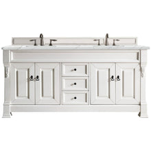Load image into Gallery viewer, James Martin Brookfield 72&quot; Bright White Double Vanity- James Martin