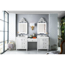 Load image into Gallery viewer, James Martin Copper Cove Encore 86&quot; Bright White Double Vanity Set