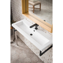 Load image into Gallery viewer, James Martin Two Boston 15 1/4&quot; Matte Black Wall Brackets