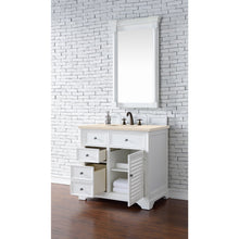 Load image into Gallery viewer, James Martin Savannah 36&quot; Bright White Single Vanity