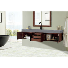 Load image into Gallery viewer, James Martin Mercer Island 72&quot; Coffee Oak - Matte Black Single Vanity