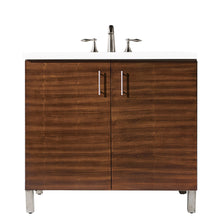 Load image into Gallery viewer, James Martin Metropolitan 36&quot; American Walnut Single Vanity