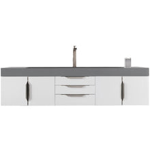 Load image into Gallery viewer, James Martin Mercer Island 72&quot; Glossy White Single Vanity- James Martin