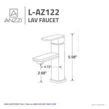 Load image into Gallery viewer, Naiadi Single Hole Single Handle Bathroom Faucet in Oil Rubbed Bronze- Anzzi