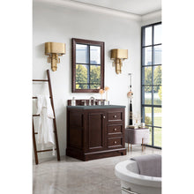 Load image into Gallery viewer, James Martin De Soto 36&quot; Burnished Mahogany Single Vanity
