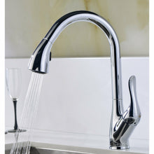 Load image into Gallery viewer, VANGUARD Undermount 30 in. Single Bowl Kitchen Sink with Accent Faucet in Polished Chrome- Anzzi