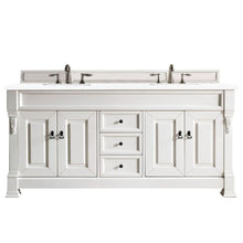 Load image into Gallery viewer, James Martin Brookfield 72&quot; Bright White Double Vanity