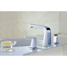 Load image into Gallery viewer, Pendant Series 8 in. Widespread 2-Handle Low-Arc Bathroom Faucet in Polished Chrome- Anzzi