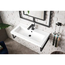 Load image into Gallery viewer, James Martin Two Boston 15 1/4&quot; Matte Black Wall Brackets