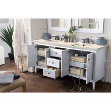 Load image into Gallery viewer, James Martin Palisades 72&quot; Bright White Double Vanity