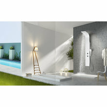 Load image into Gallery viewer, Arena Series 60 in. Full Body Shower Panel System with Heavy Rain Shower and Spray Wand in White- Anzzi