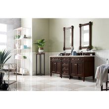 Load image into Gallery viewer, James Martin Brittany 72&quot;  Burnished Mahogany Double Vanity
