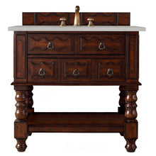 Load image into Gallery viewer, James Martin Castilian 36&quot; Aged Cognac Single Vanity- James Martin