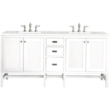 Load image into Gallery viewer, James Martin Addison 72&quot; Glossy White Double Vanity- James Martin