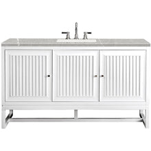 Load image into Gallery viewer, James Martin Athens 60&quot; Glossy White Single Vanity- James Martin