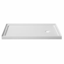 Load image into Gallery viewer, Colossi Series 36 in. x 60 in. Single Threshold Shower Base in White- Anzzi