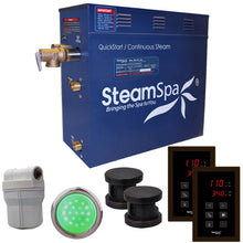 Load image into Gallery viewer, SteamSpa Royal 12 KW QuickStart Acu-Steam Bath Generator Package in Oil Rubbed Bronze- SteamSpa