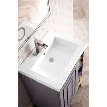 Load image into Gallery viewer, James Martin Alicante&#39; 24&quot; Grey Smoke-Brushed Nickel Single Vanity Cabinet