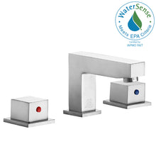 Load image into Gallery viewer, Bonette 8 in. Widespread 2-Handle Bathroom Faucet in Brushed Nickel- Anzzi